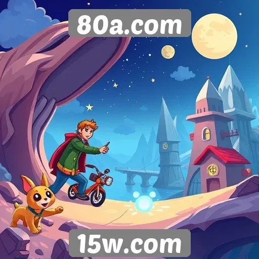 Exploração das principais categorias de jogos no 80a.com